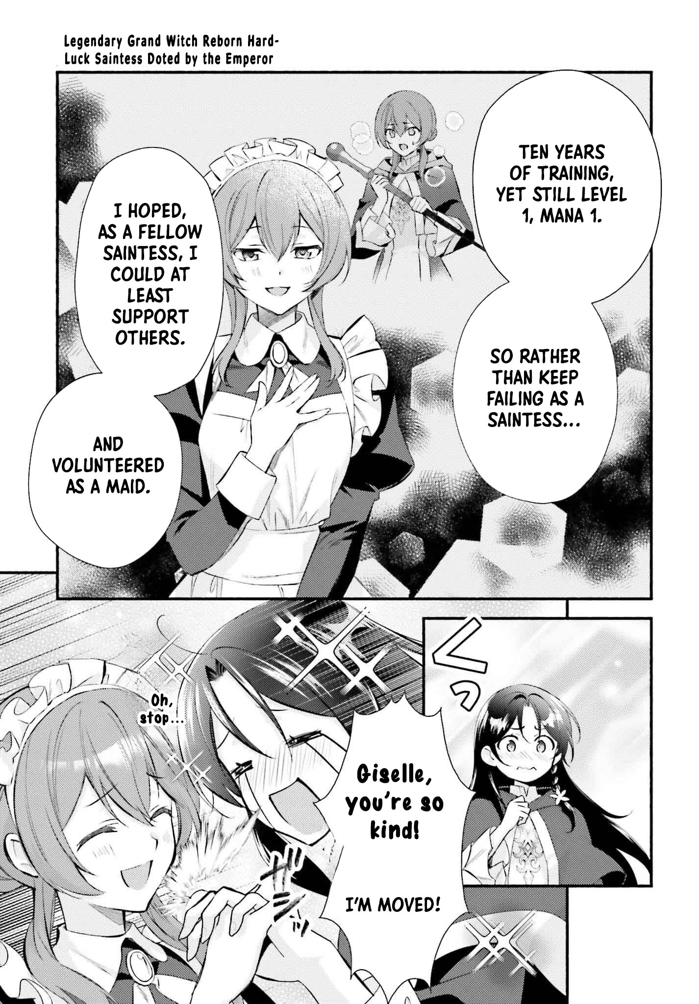The Neglected Saint, Once a Legendary Witch, Is Now Beloved by the Emperor. Chapter 1 Page 46